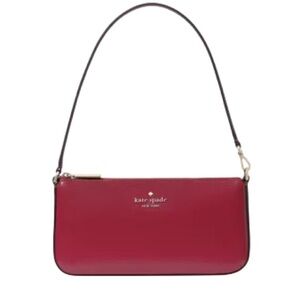 Kate Spade Gemini Convertible Wristlet/Shoulder Bag in Red Jam. NWT